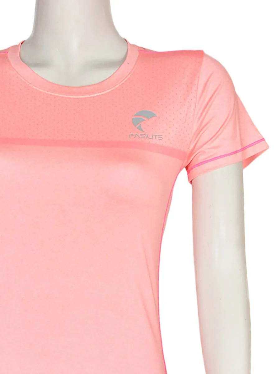 Bliss Zones - T-Shirt - 20004 - Peach Orange / Pink