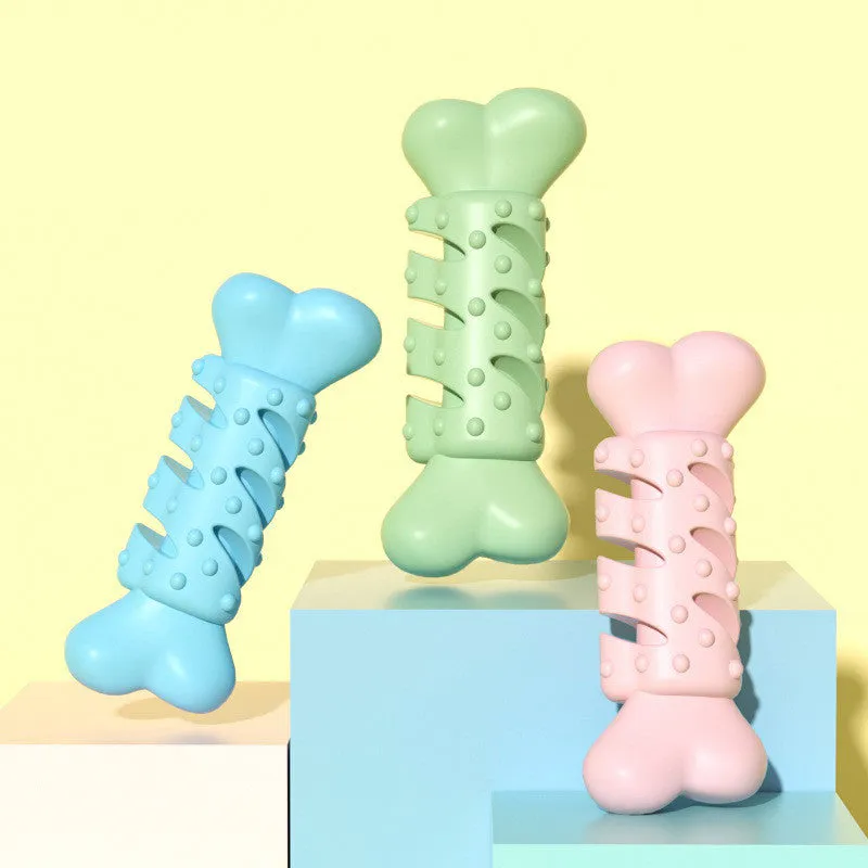 Bone Chew and Treat Dispenser Toy for Dogs