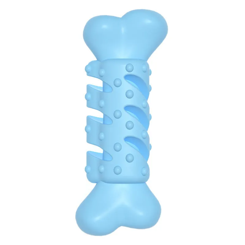 Bone Chew and Treat Dispenser Toy for Dogs