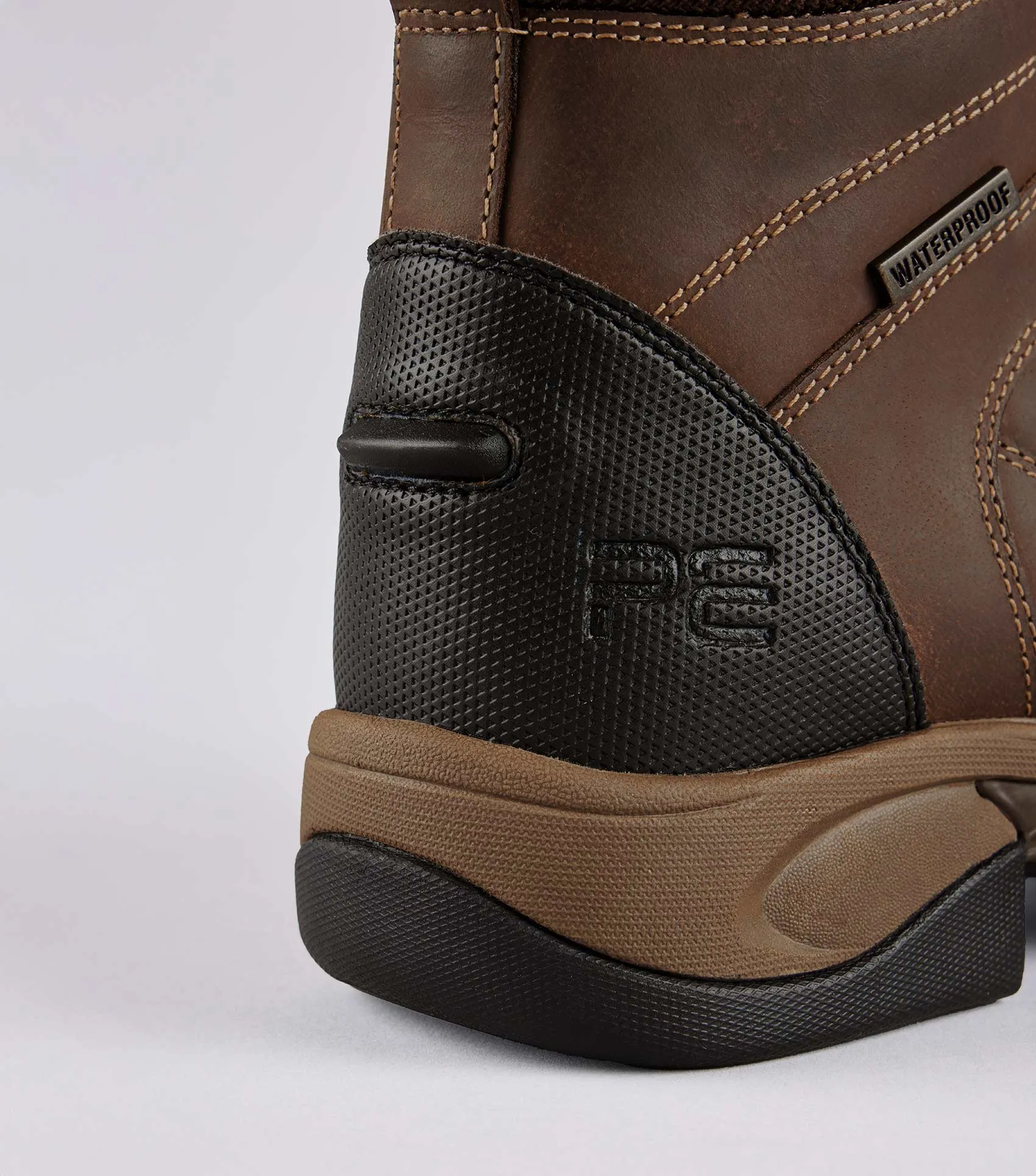 Borelli Waterproof Laced Boot Brown