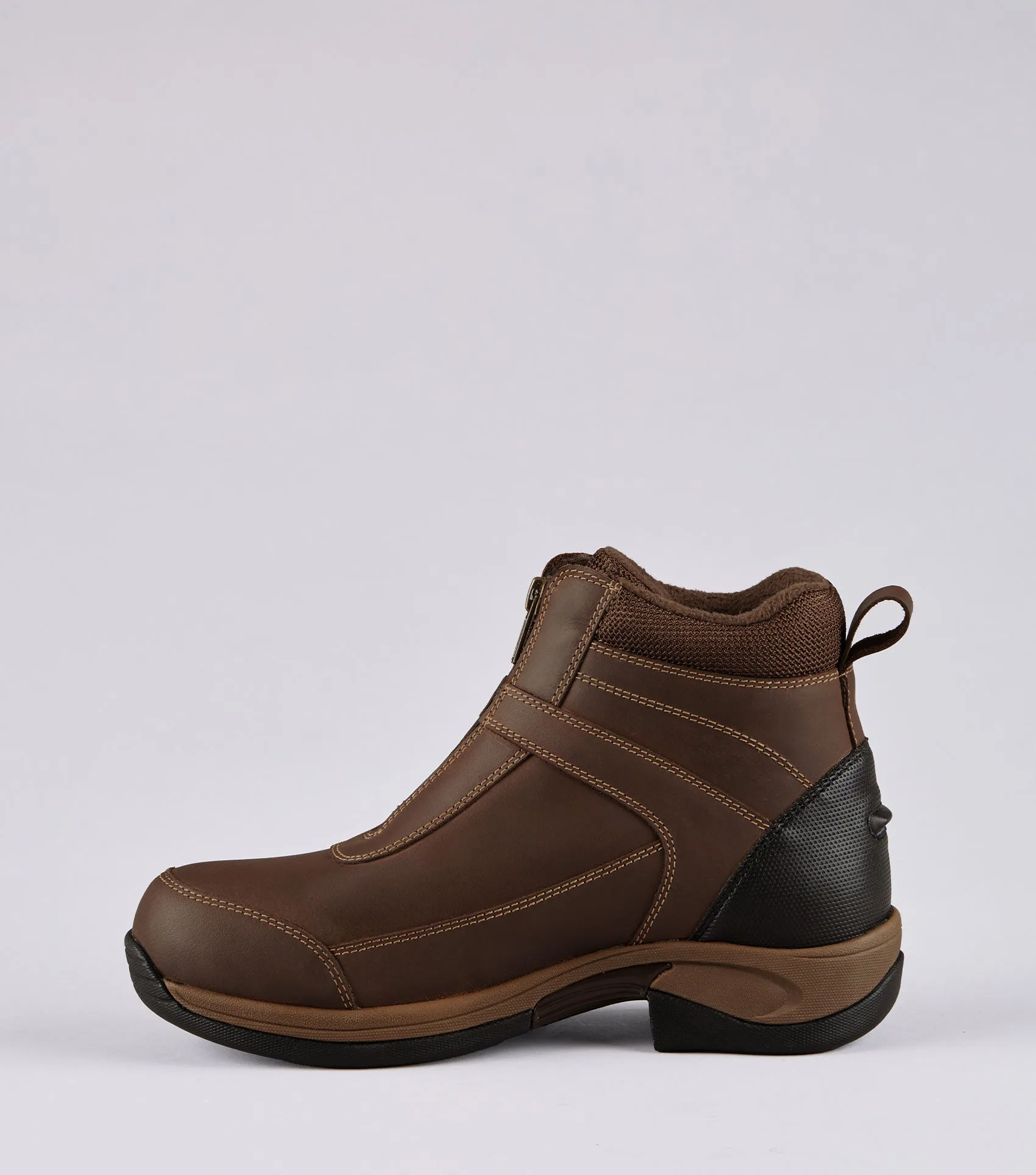 Borelli Waterproof Zipped Boot Brown