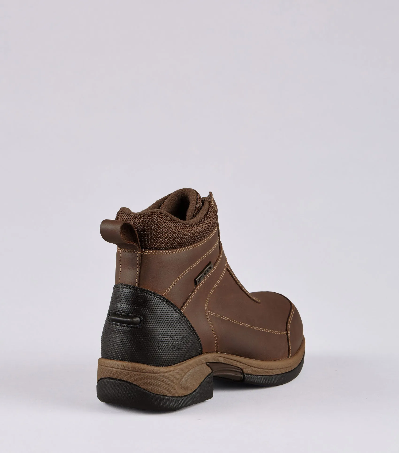 Borelli Waterproof Zipped Boot Brown