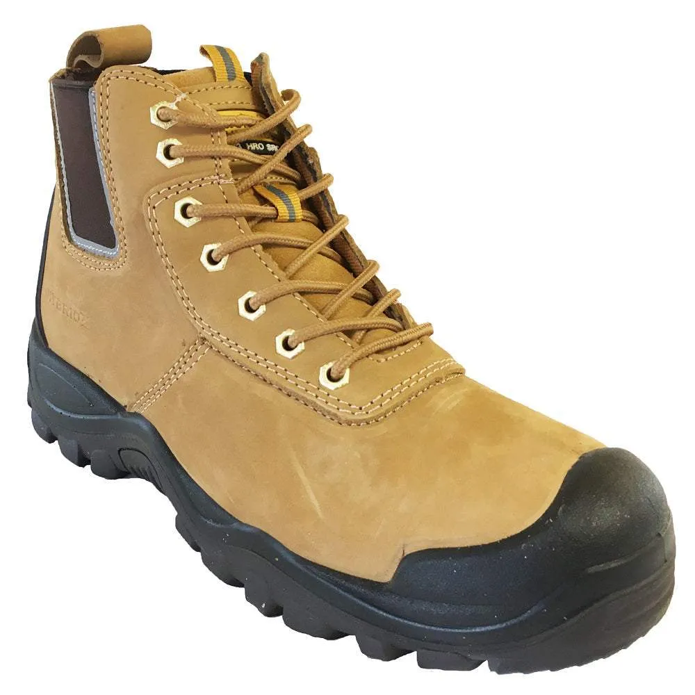 Buckler BHYB2 Anti-Scuff Safety Work Boots Brown Sizes 6-13 Mens Dealer Brown or Honey