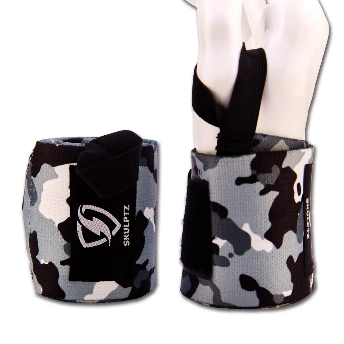 Camo Series Wrist Wraps 25 Inches black