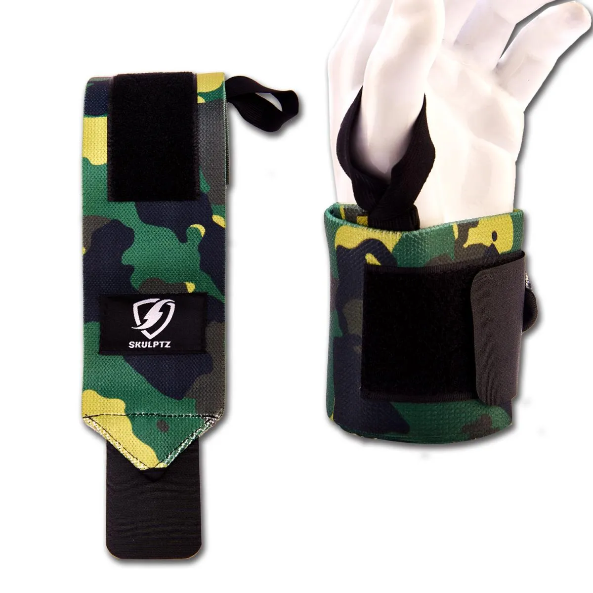 Camo Series Wrist Wraps 25 Inches Military