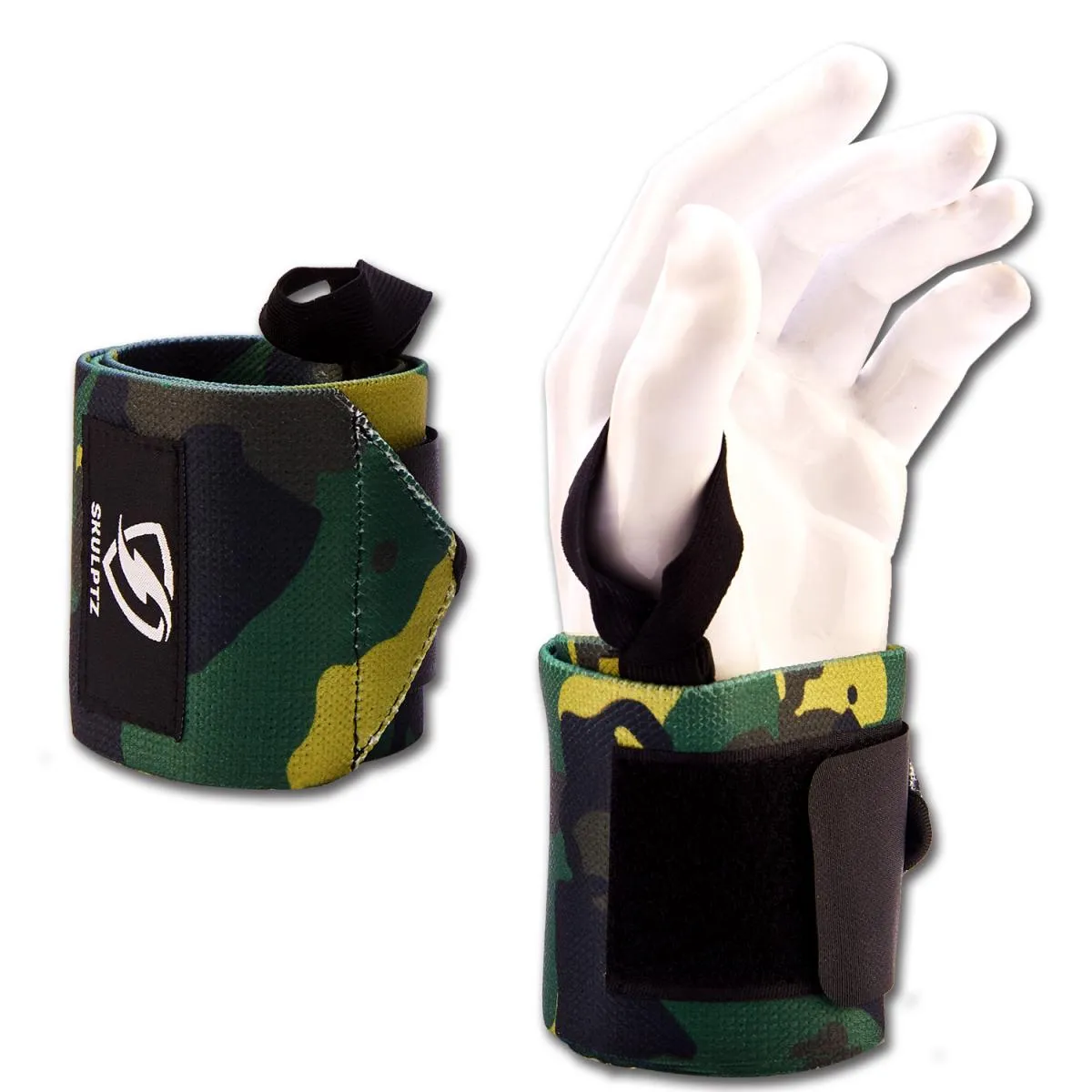 Camo Series Wrist Wraps 25 Inches Military