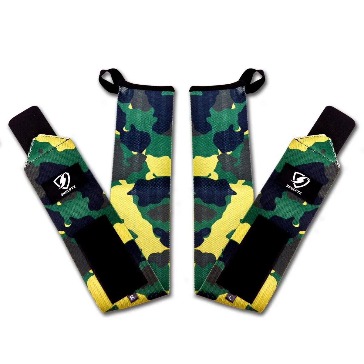 Camo Series Wrist Wraps 25 Inches Military