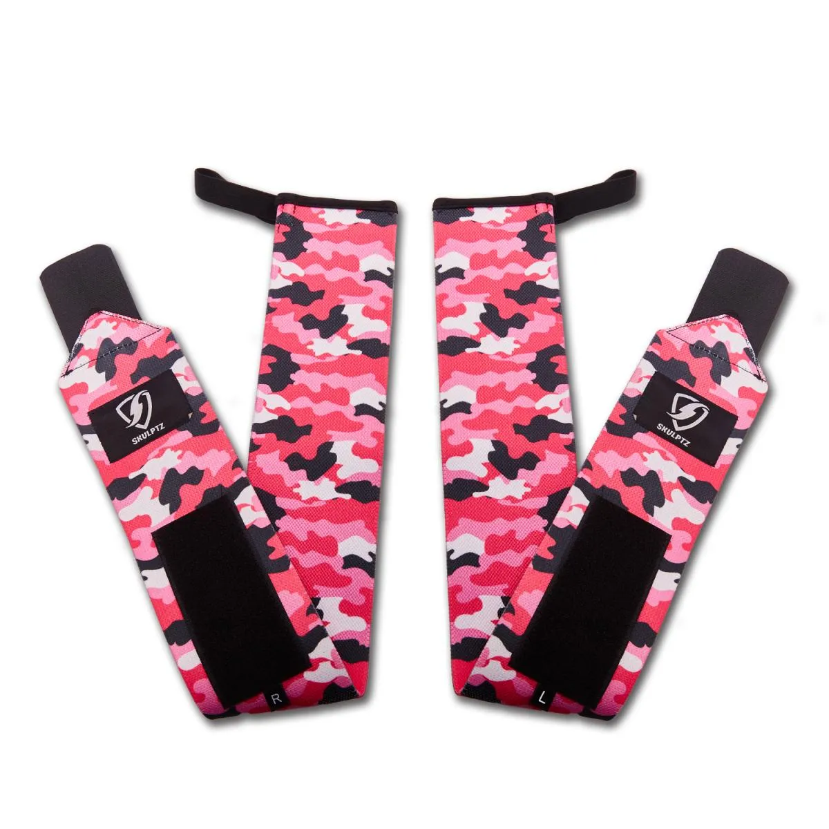 Camo Series Wrist Wraps 25 Inches Pink