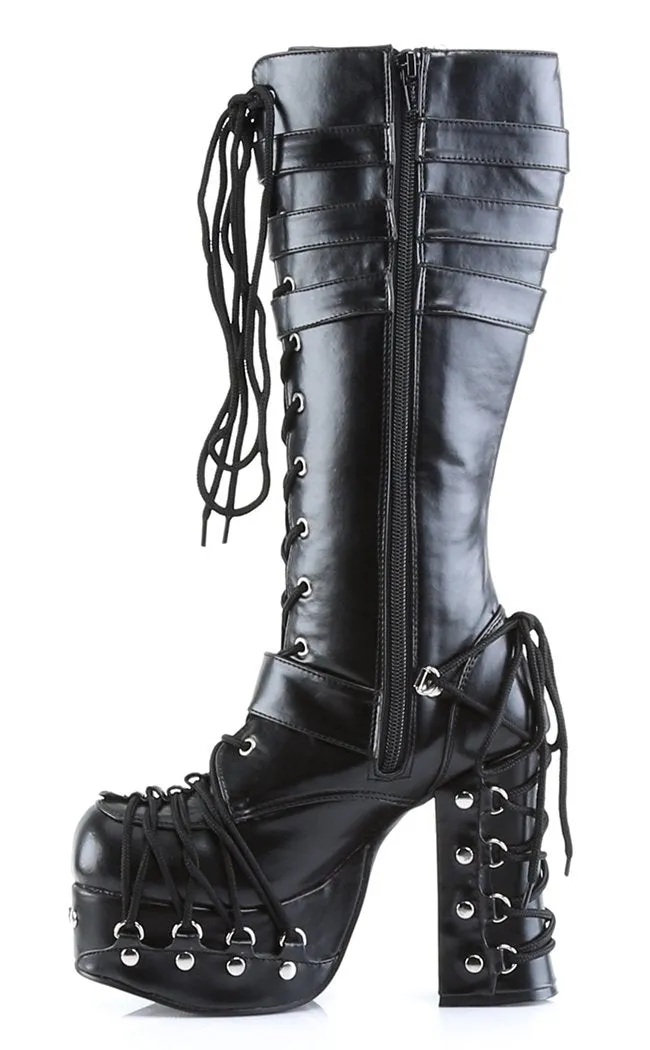 CHARADE-206 Black Boots