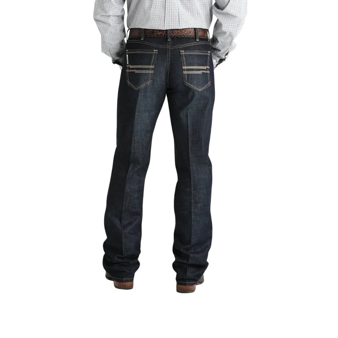 Cinch Men's Relaxed Fit White Label Dark Stonewash Jeans