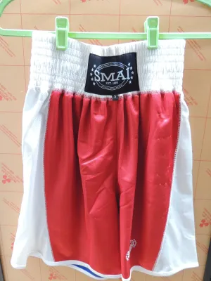 CLEARANCE:  SMAI Heavy Weight Shorts (RED & WHITE)