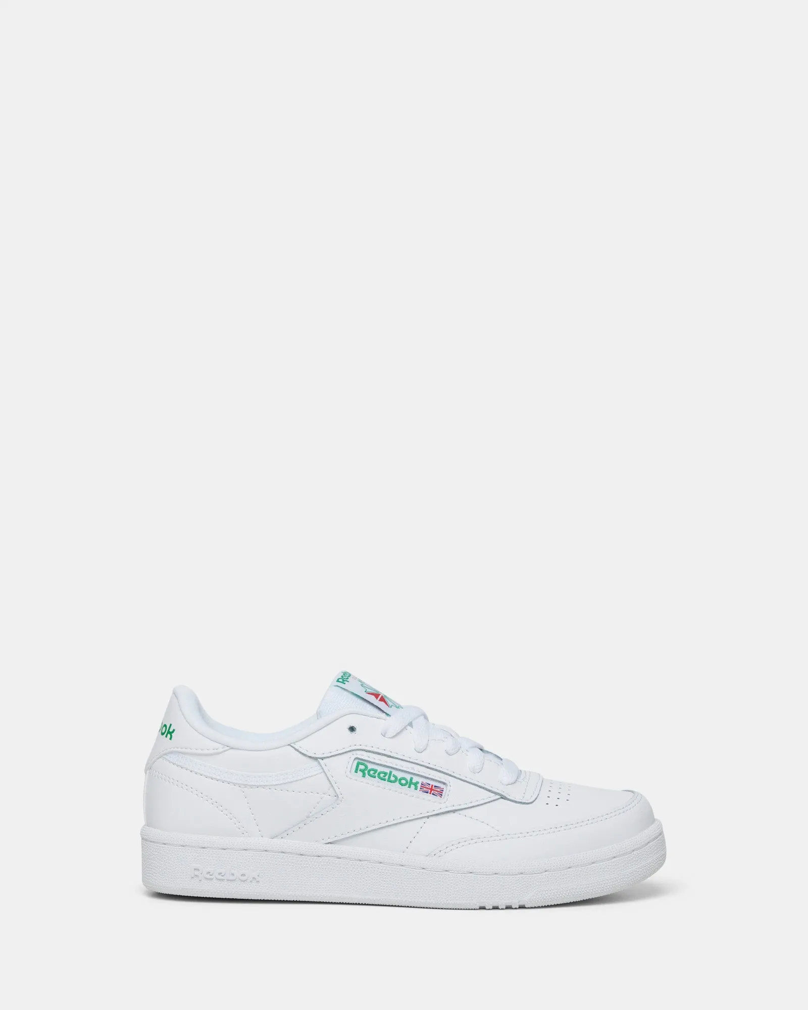 Club C Shoes - Grade School White/Glen Green/Vector Blue