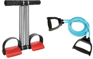 Combo Kit Body Exerciser Double Spring Tummy Trimmer Toning Tube  (Pack of 2)