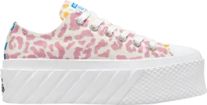 Converse Wmns Chuck Taylor All Star 2X Platform Low Welcome to the Wild Sneakers, Multicolor