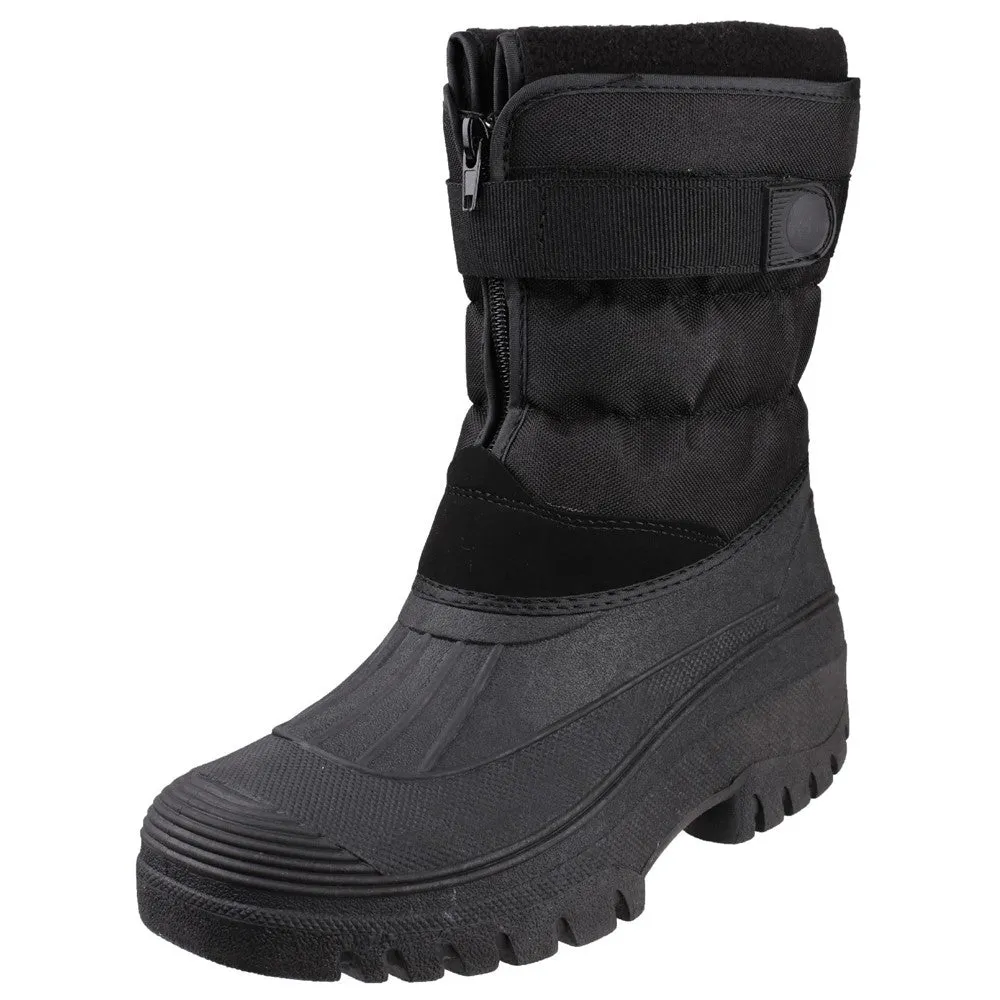 Cotswold Chase Touch Fastening and Zip up Winter Boot