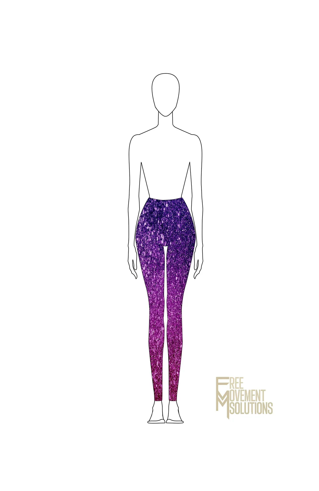 Couture High Waisted Full Length Leggings