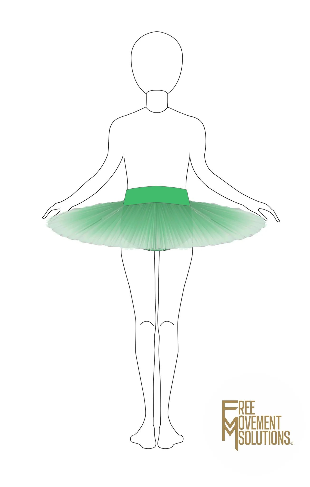 Couture Ombre Ballet Tutus