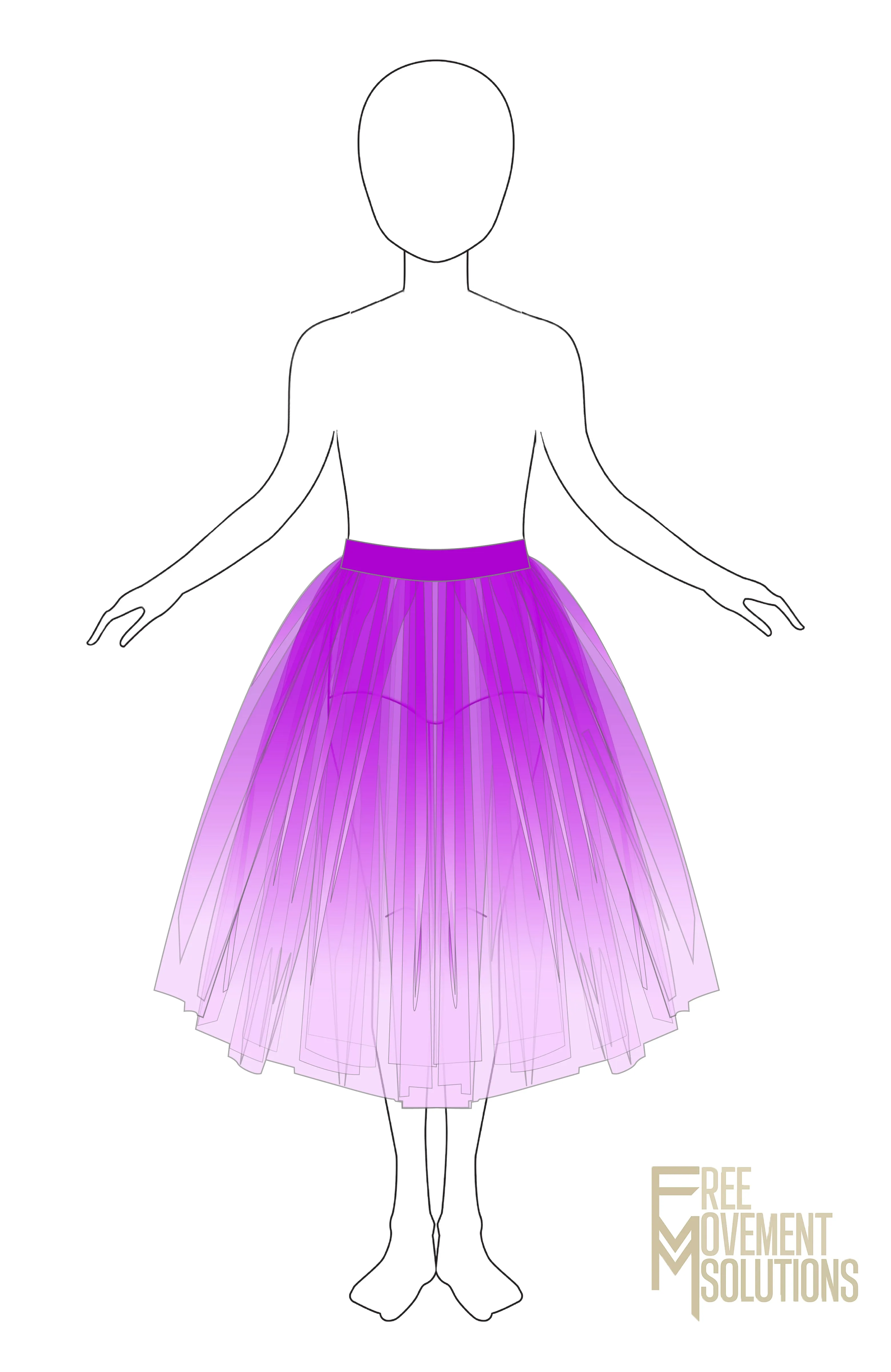 Couture Romantic Ballet Tutu