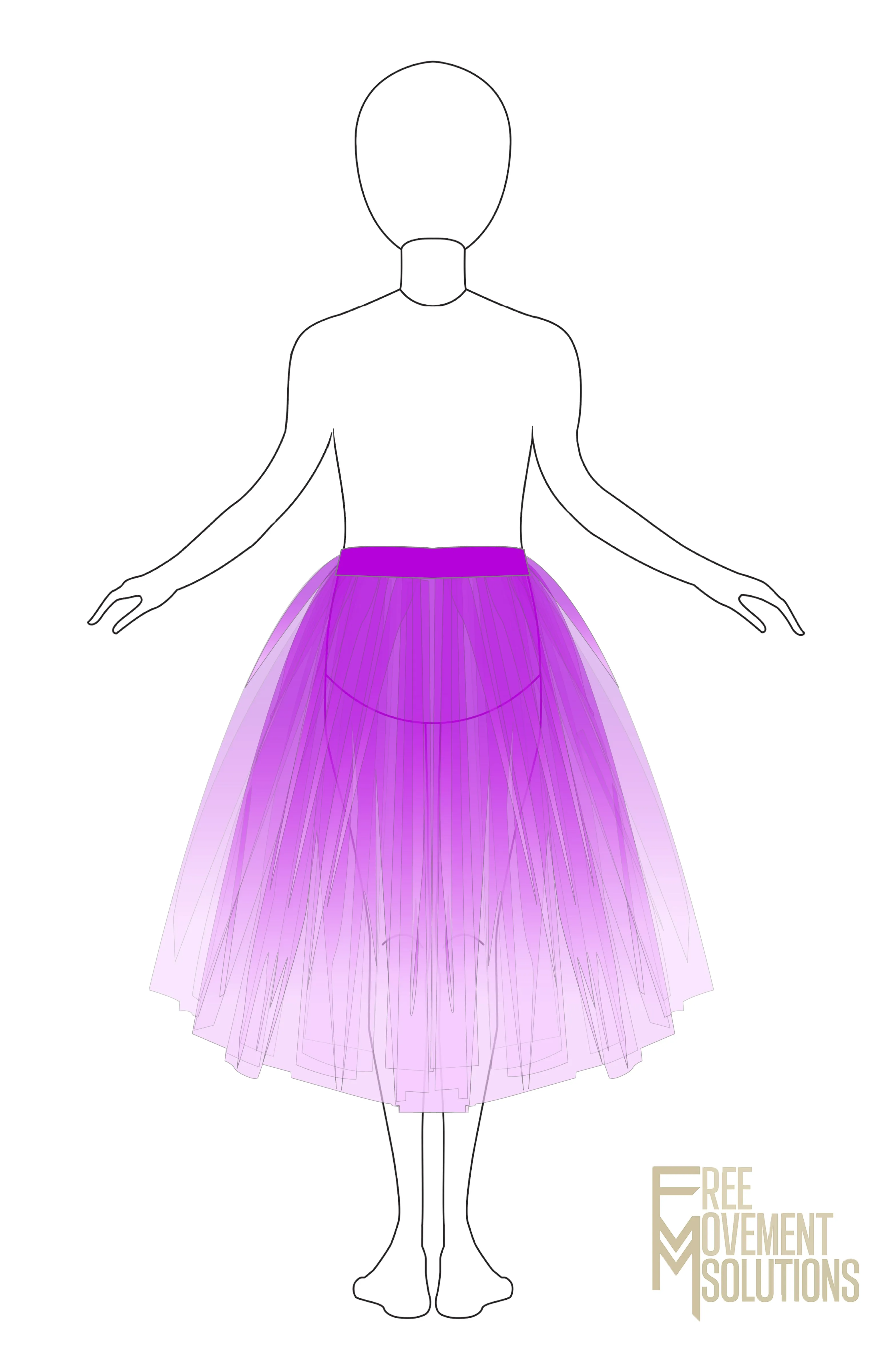 Couture Romantic Ballet Tutu