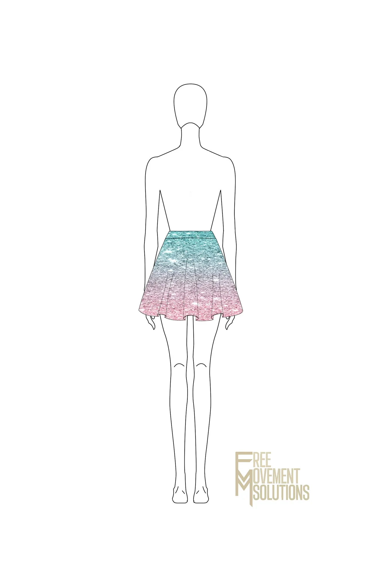 Couture Short Circle skirt