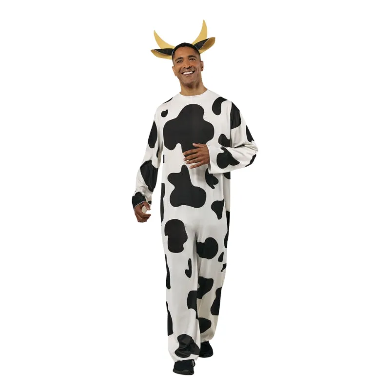 Cow Furry Onesie Adult Costume