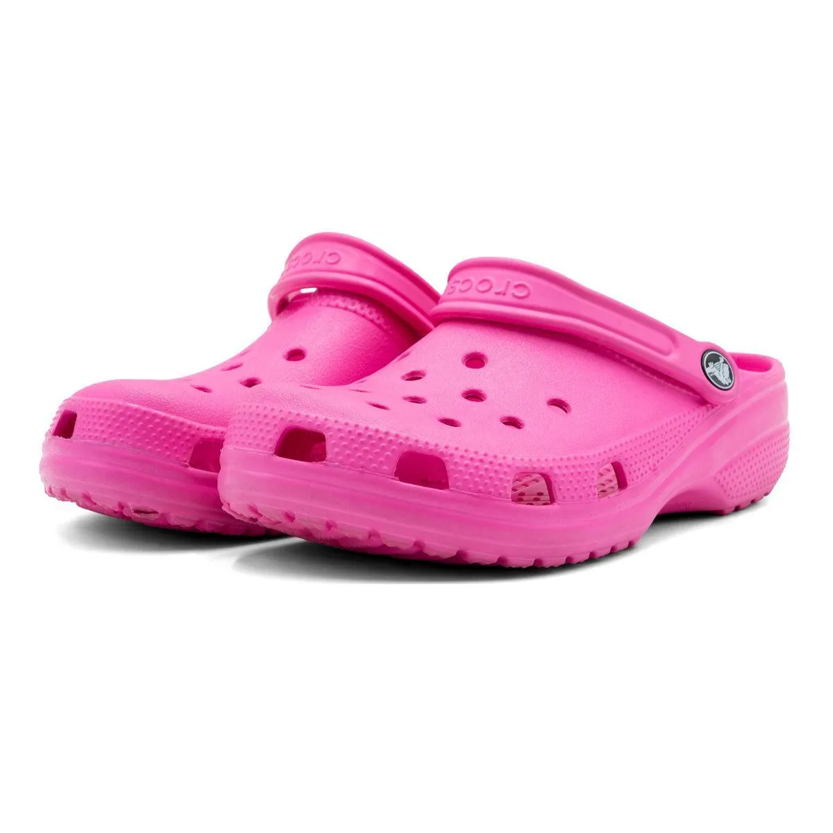 Crocs Classic Neon Clogs Rubber Pink Colour For Women