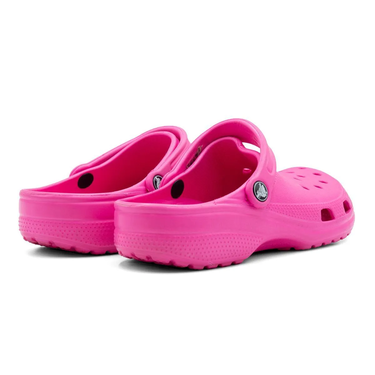 Crocs Classic Neon Clogs Rubber Pink Colour For Women