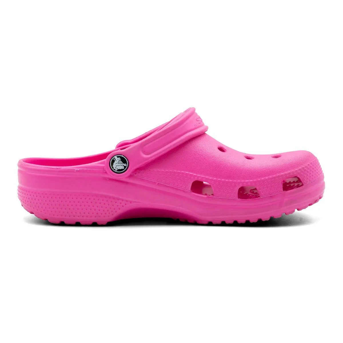 Crocs Classic Neon Clogs Rubber Pink Colour For Women