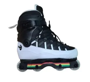 *Custom* AG 15 MONTRE LIVINGSTON PRO SKATE WHITE / BLACK