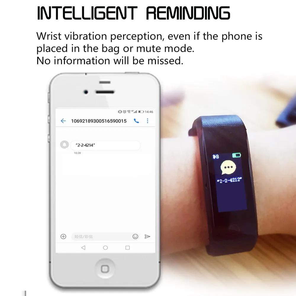 Doolnng Smart Wristband fitness tracker