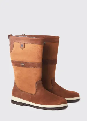 Dubarry Ultima Leather Sailing Boots - Brown, Navy/Brown, Black