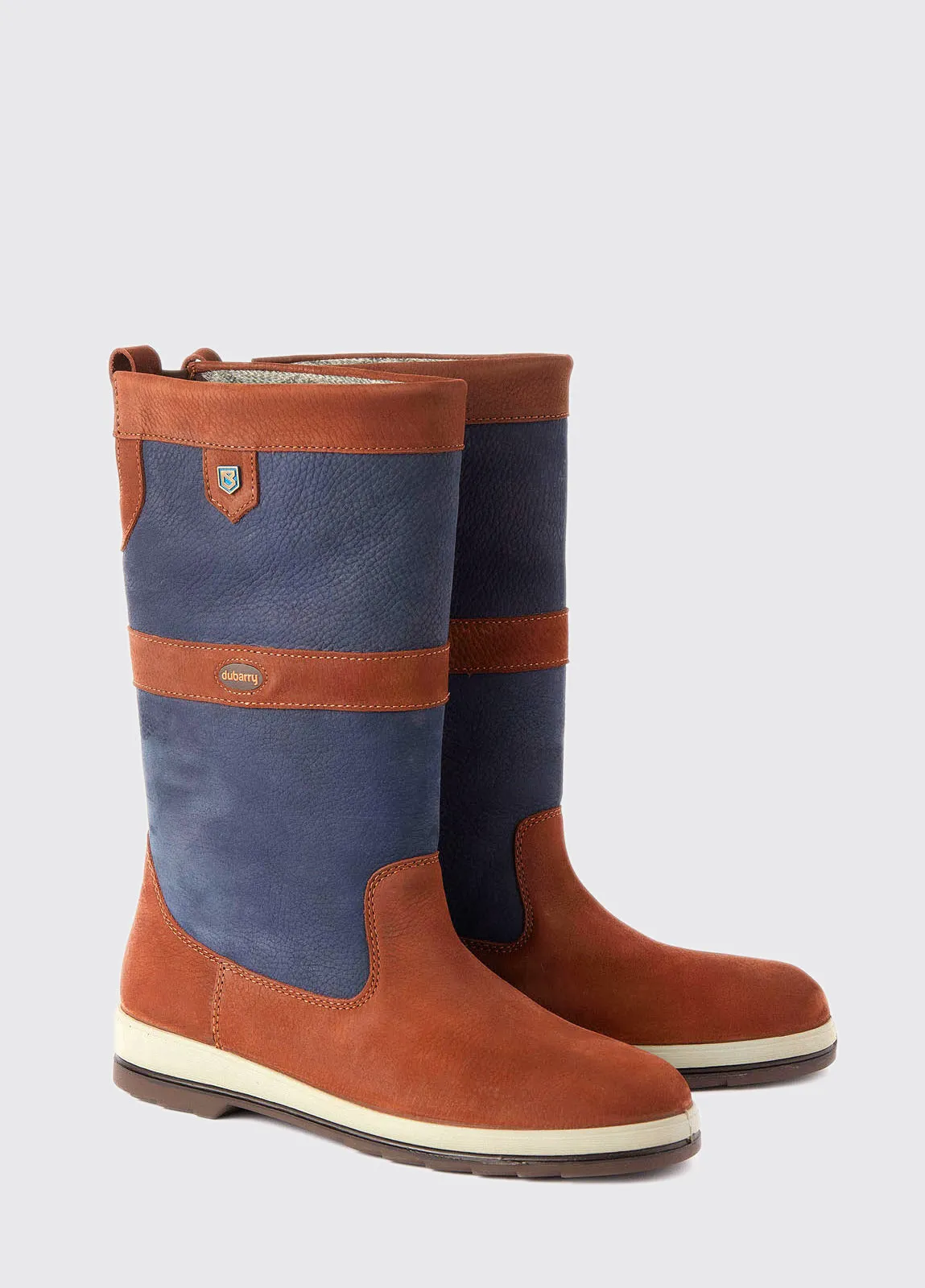 Dubarry Ultima Leather Sailing Boots - Brown, Navy/Brown, Black