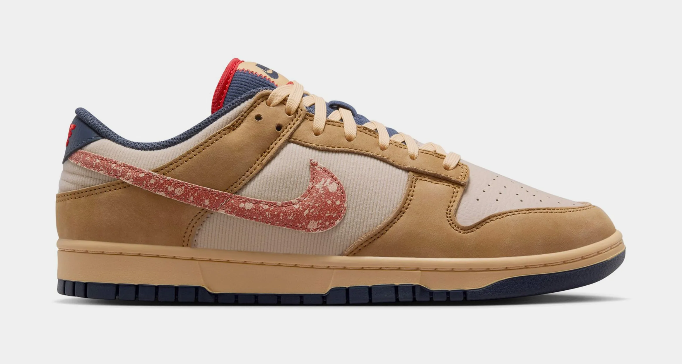 Dunk Low Wheat Mens Basketball Shoes (Wheat/Sanddrift/Celestial Gold/Burnt Sunrise)