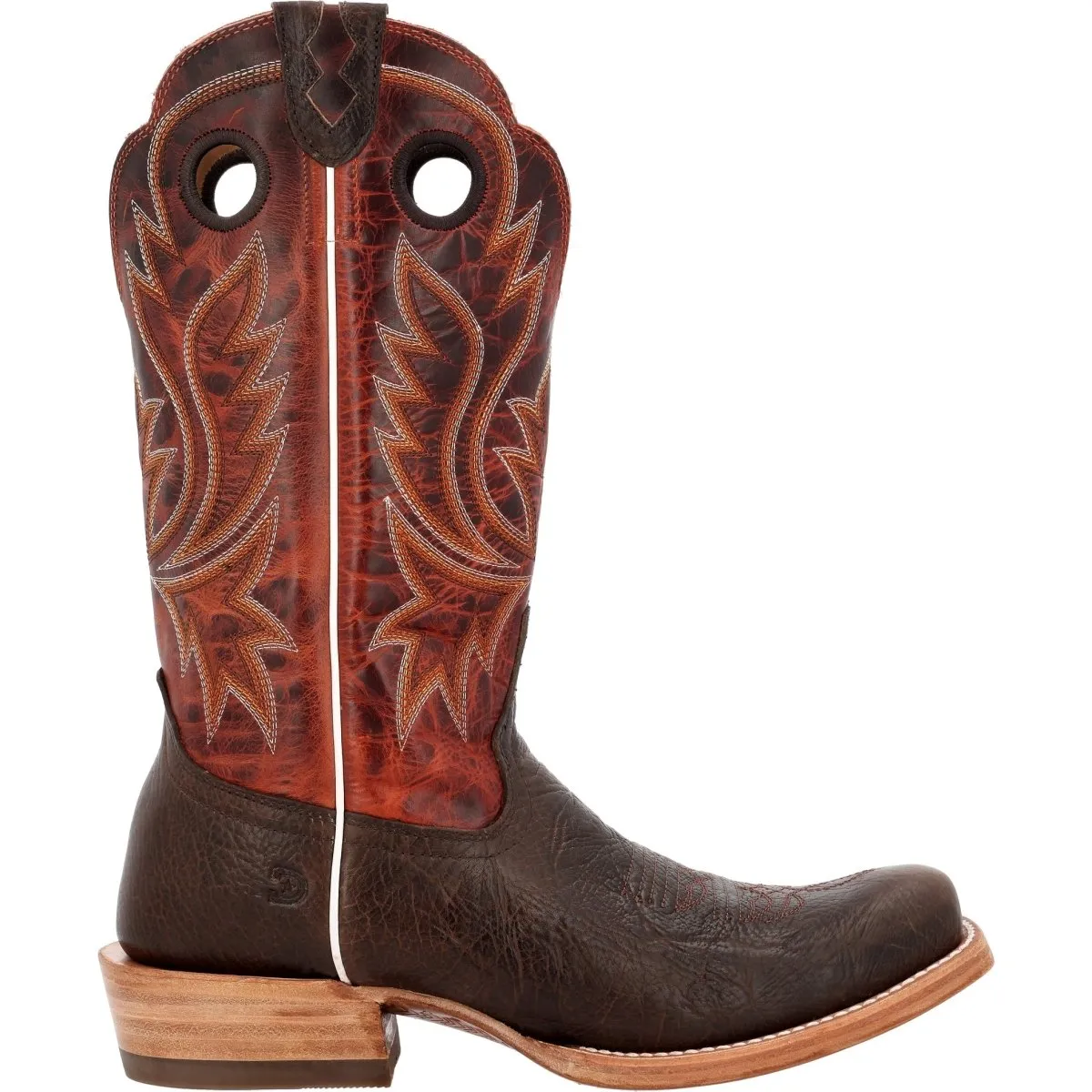 Durango PRCA Collection Men's 13" Western Boots Ddb0464 In Nicotine And Burnt Sienna