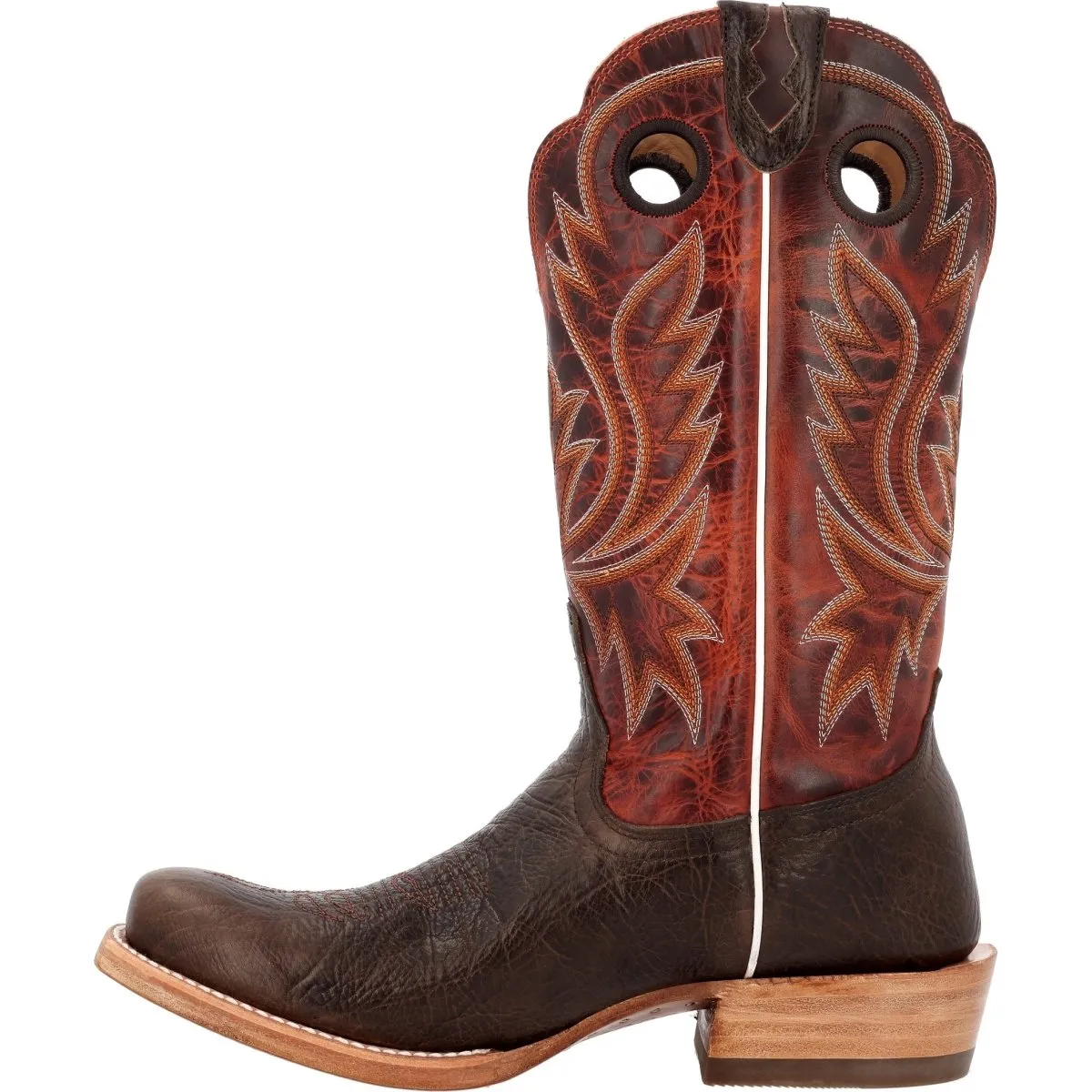 Durango PRCA Collection Men's 13" Western Boots Ddb0464 In Nicotine And Burnt Sienna