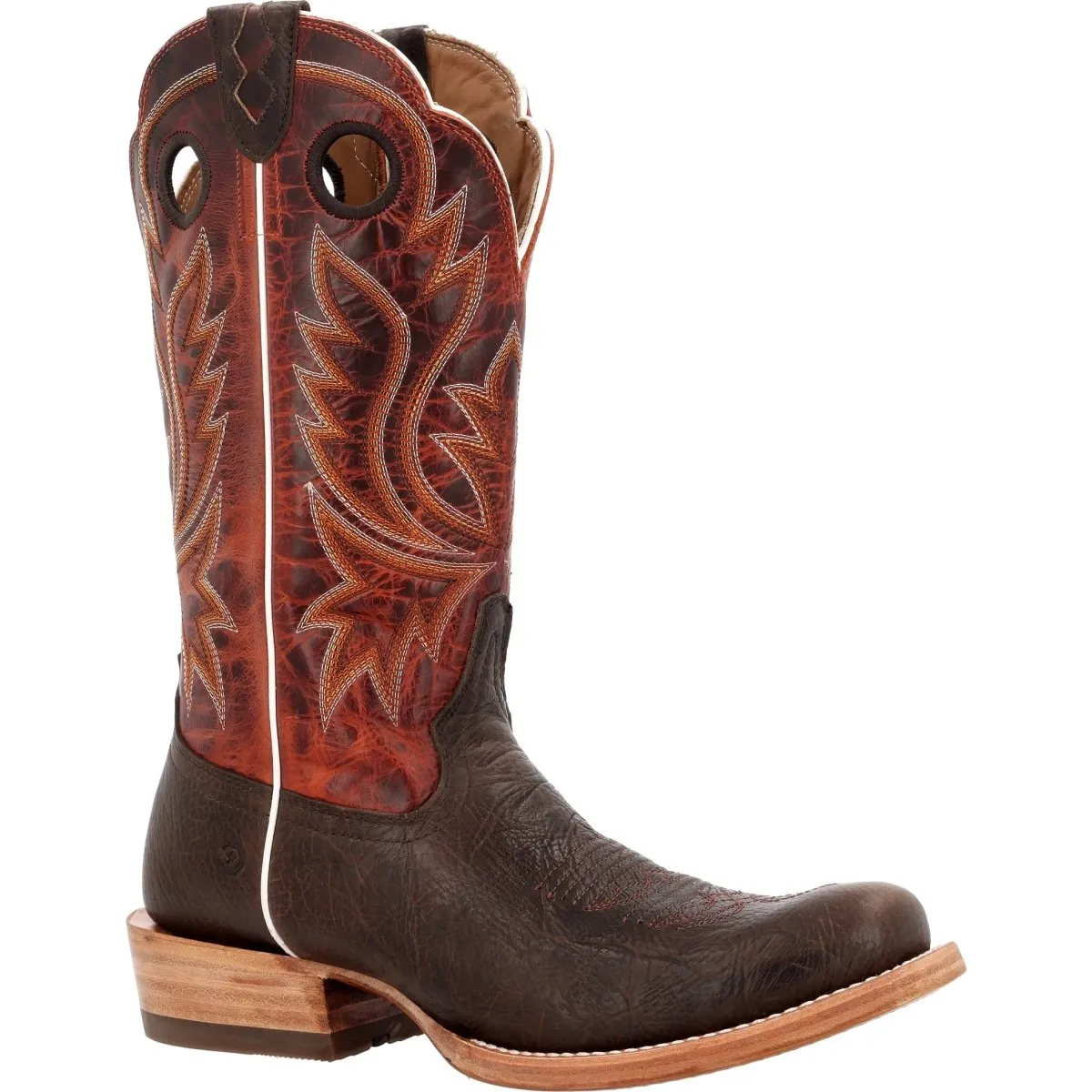 Durango PRCA Collection Men's 13" Western Boots Ddb0464 In Nicotine And Burnt Sienna