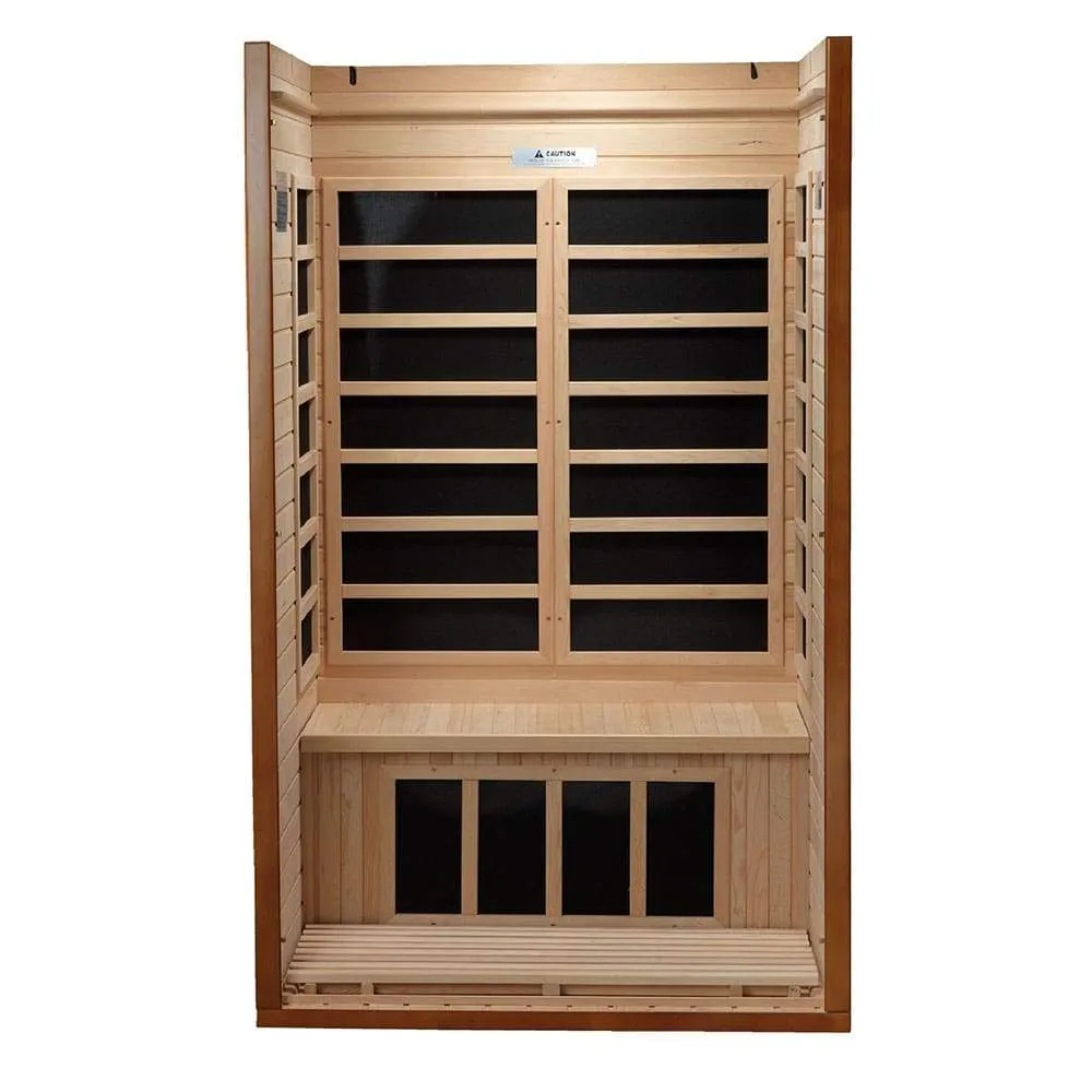 Dynamic Barcelona 2-Person Low EMF Far Infrared Sauna DYN-6106-01