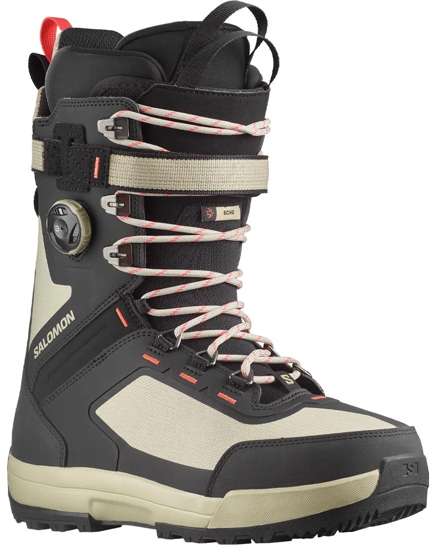 Echo Lace Sj Boa Snowboard Boots - Spray Green/Black 2024