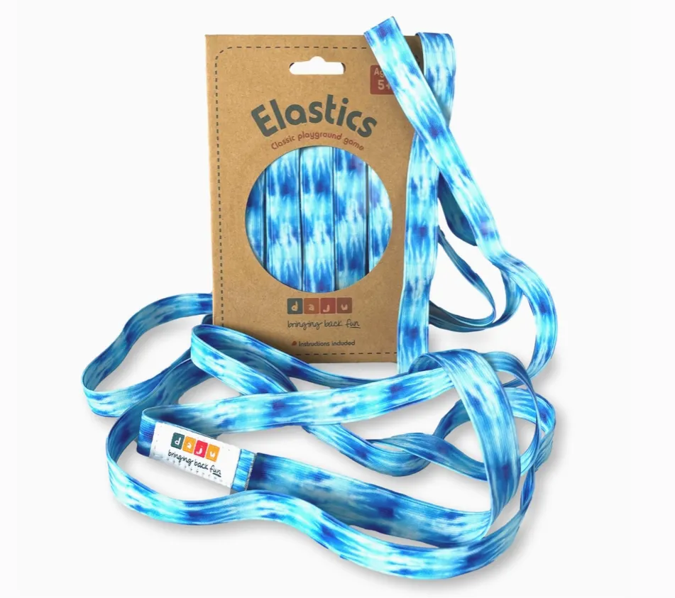 Elastics Playground Game Blue