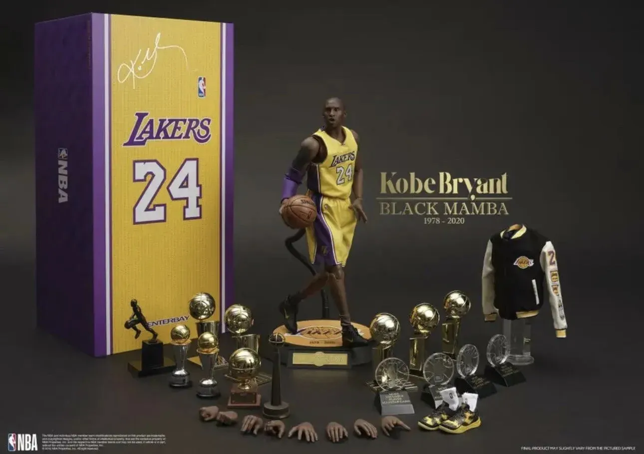 Enterbay Real Masterpieces 1/6 NBA LA Lakers Kobe Bryant Sixth Scale RM-1036