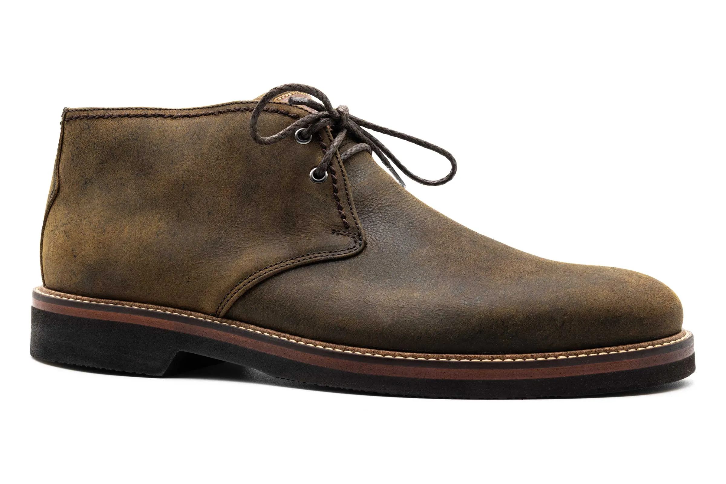 Ernest Wild African Kudu Chukka Boots - Caper