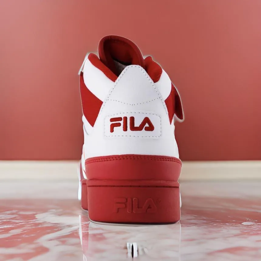 FILA ~V-10 Lux~ (Red/White) High top basketball sneakers ~Size 9.5~ (Men’s)