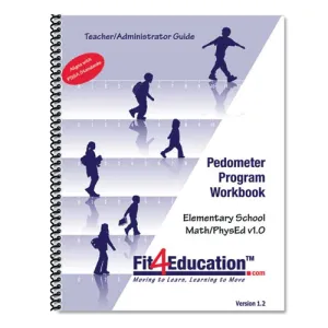 Fit4Ed - Pedometer Math Program Workbook (Book only)