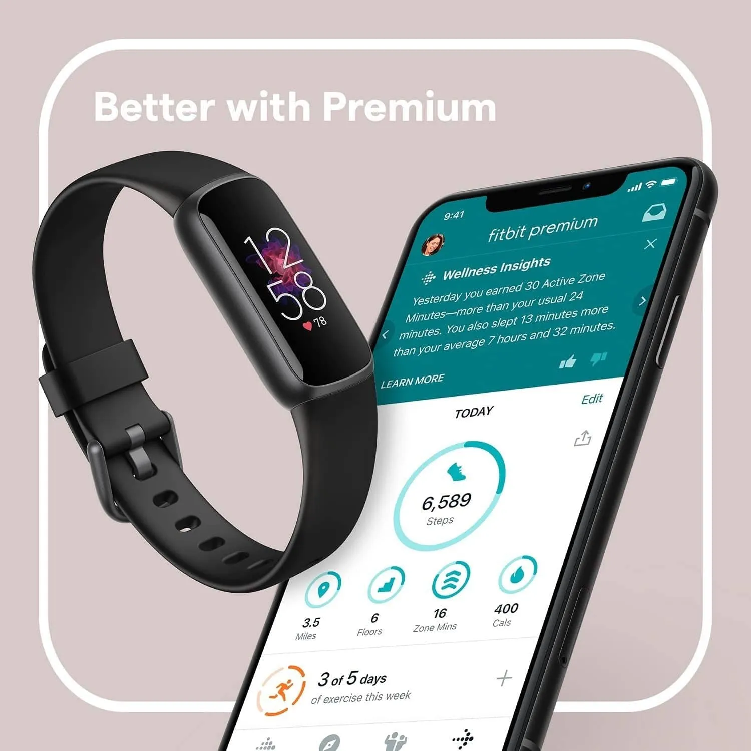 Fitbit Luxe Fitness Tracker