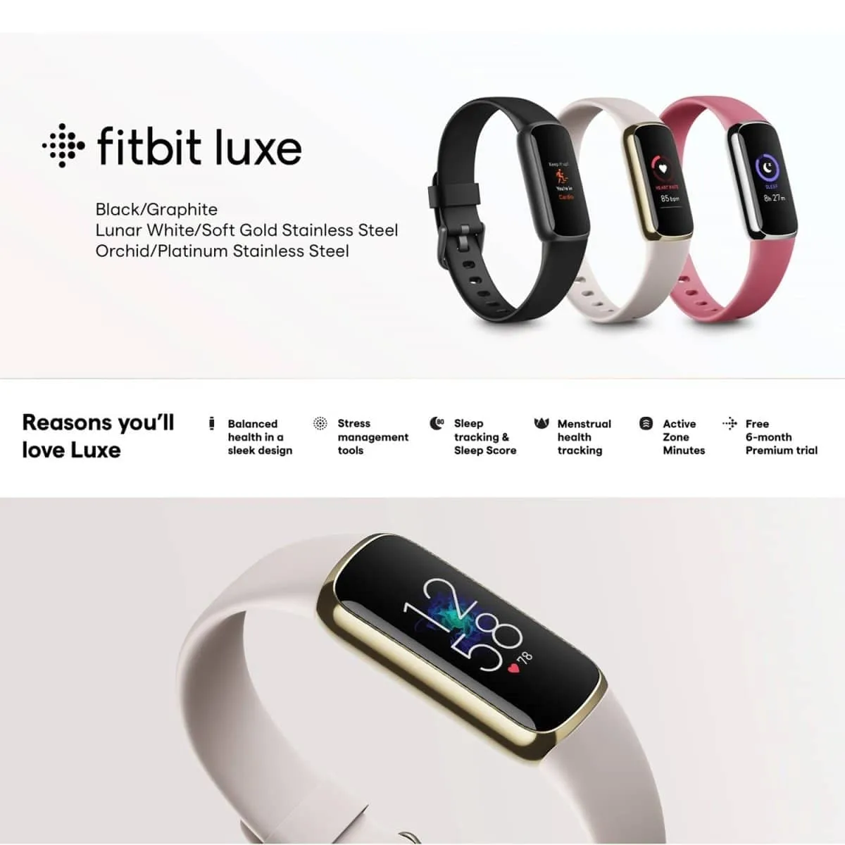 Fitbit Luxe Fitness Tracker