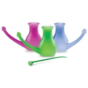 Fitness Mad Nosebuddy Plastic Yoga Neti Pot Transparent Nasal Hygiene - 500ml