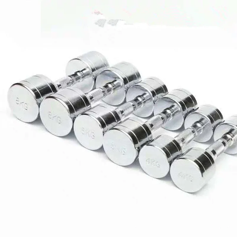 Fitness Pure Steel Fitness Electroplating Dumbbell Gym Equipment