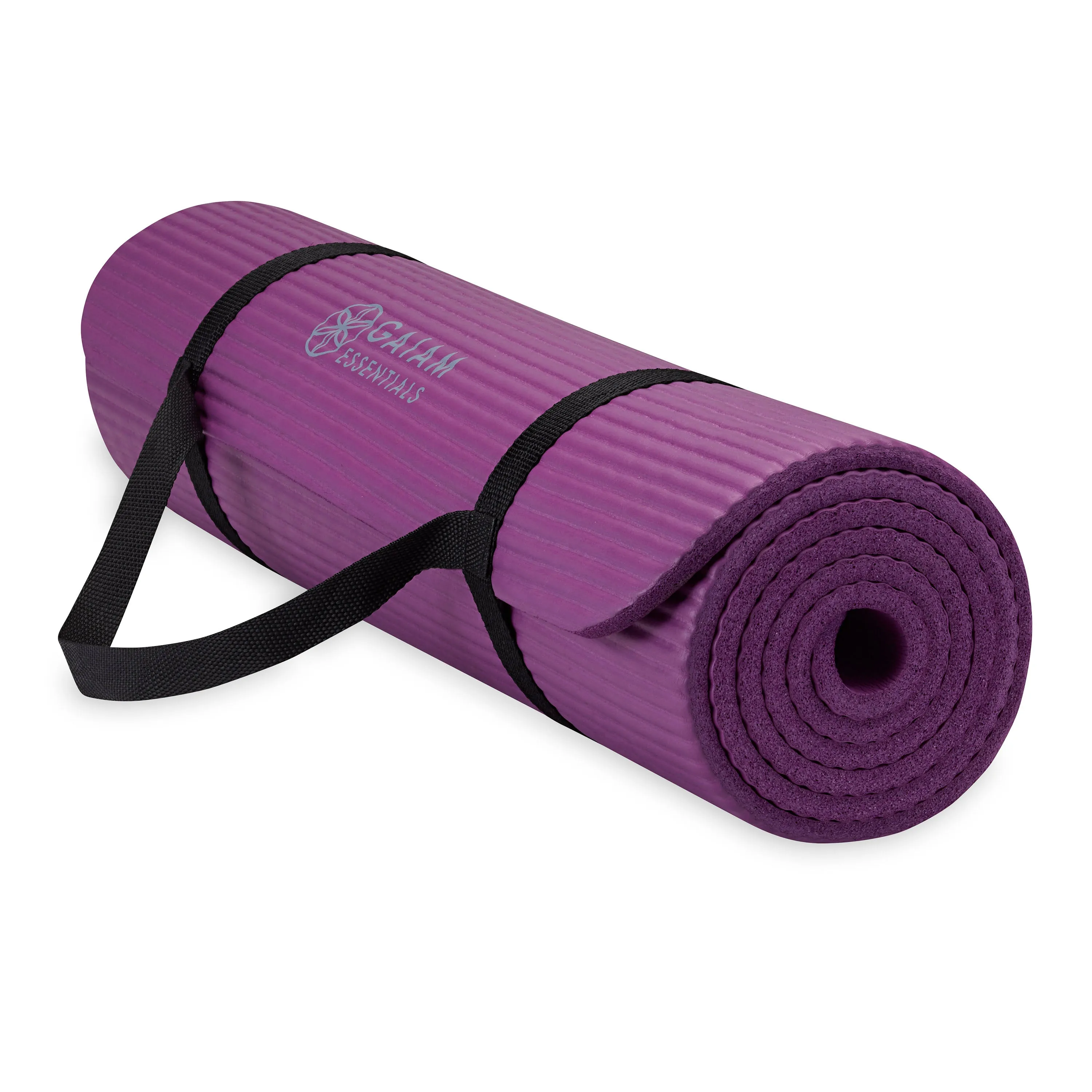 Gaiam Essentials Fitness Mat & Sling (10mm)