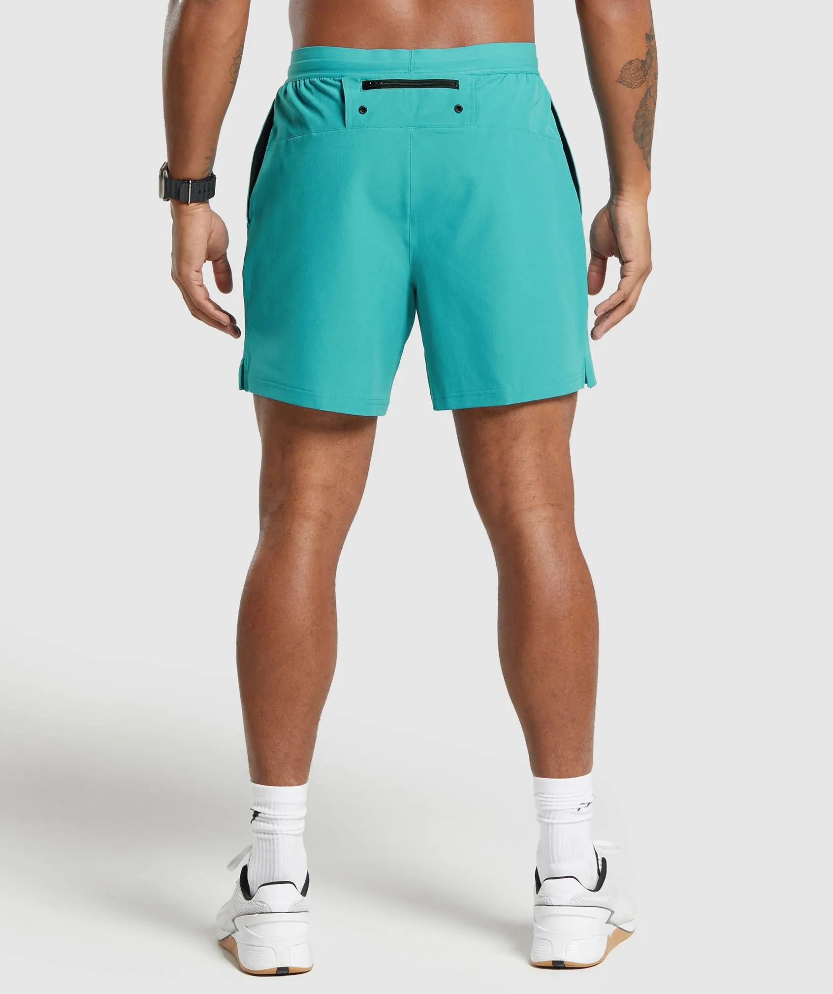 Gymshark Land to Water 6" Shorts - Bondi Teal