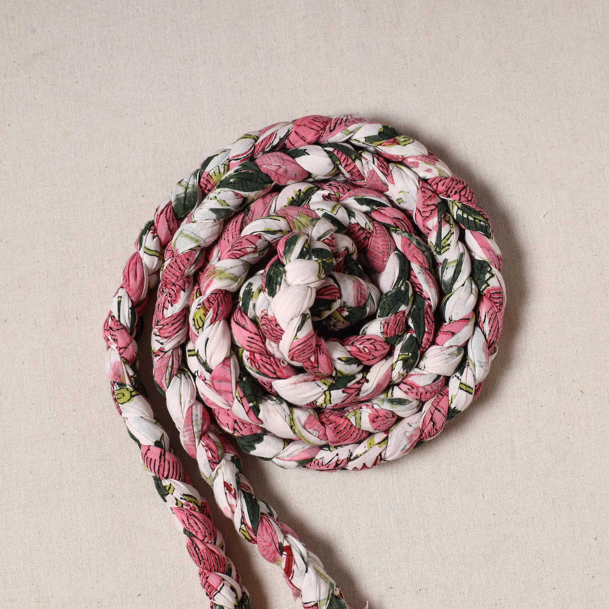 Handmade Upcycled Fabric Skipping Jump Rope 47